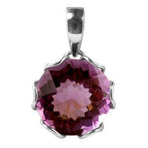 SP-7993-AM Sterling Silver Pendant With Amethyst Q. Jewelry Bali Designs Inc